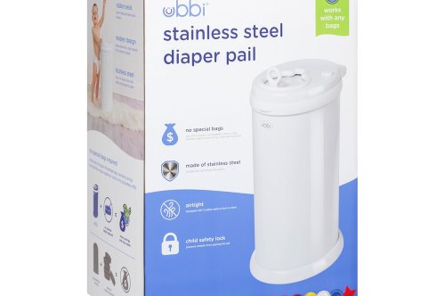 Ubbi Steel Diaper Pail Odor Locking Review