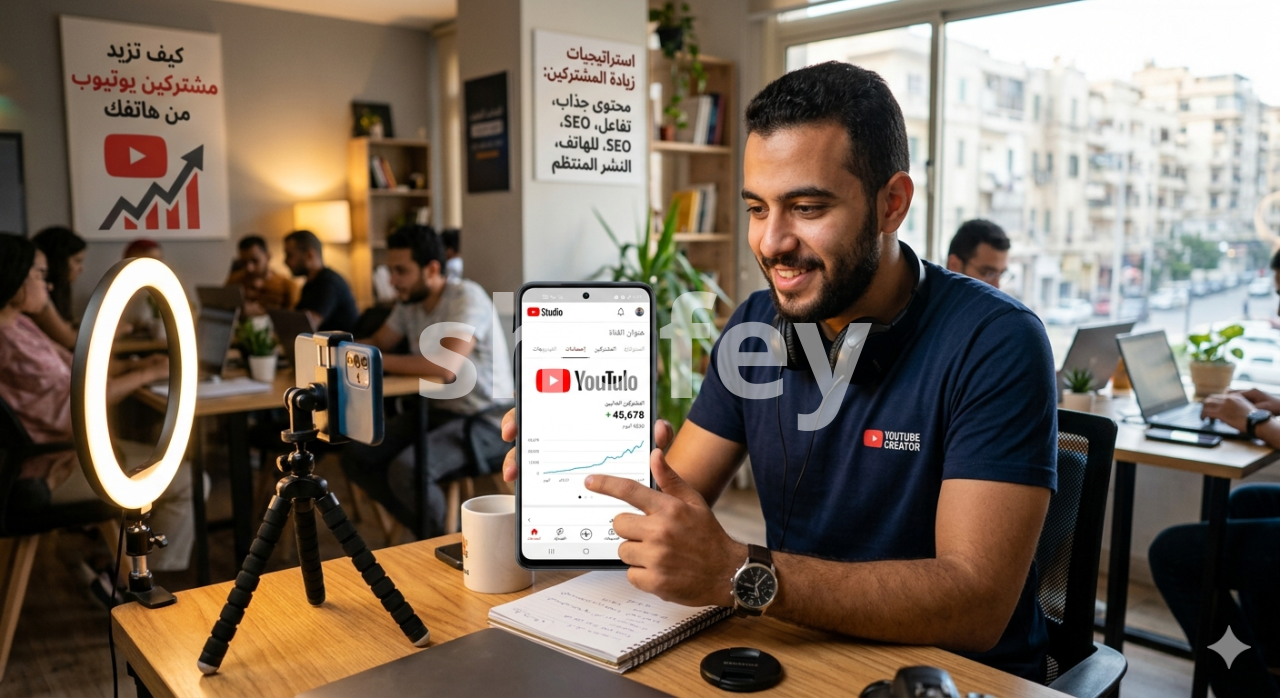 كيف تزيد مشتركين يوتيوب من هاتفك