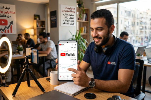 كيف تزيد مشتركين يوتيوب من هاتفك