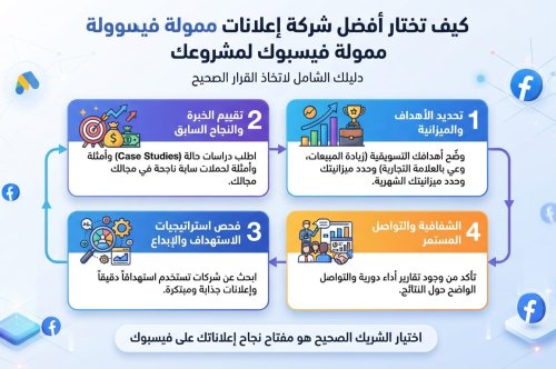 كيف تختار أفضل شركة إعلانات ممولة فيسبوك لمشروعك
